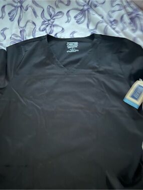 Cherokee Black Core Stretch Workwear Top
